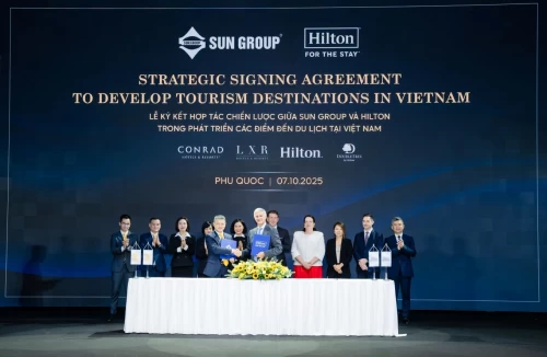 Sun Group và Hilton hợp tác phát triển 5 khách sạn cao cấp tại Việt Nam